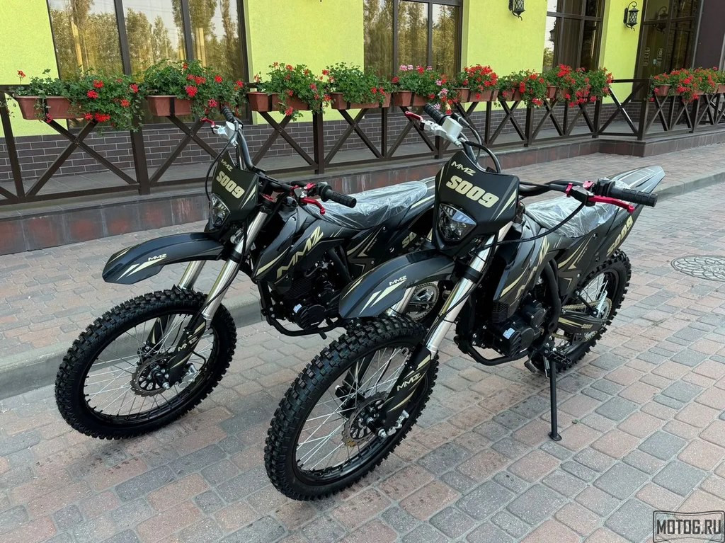 Эндуро мотоцикл MMZ S009 — надёжный кроссовый байк 300cc для бездорожья